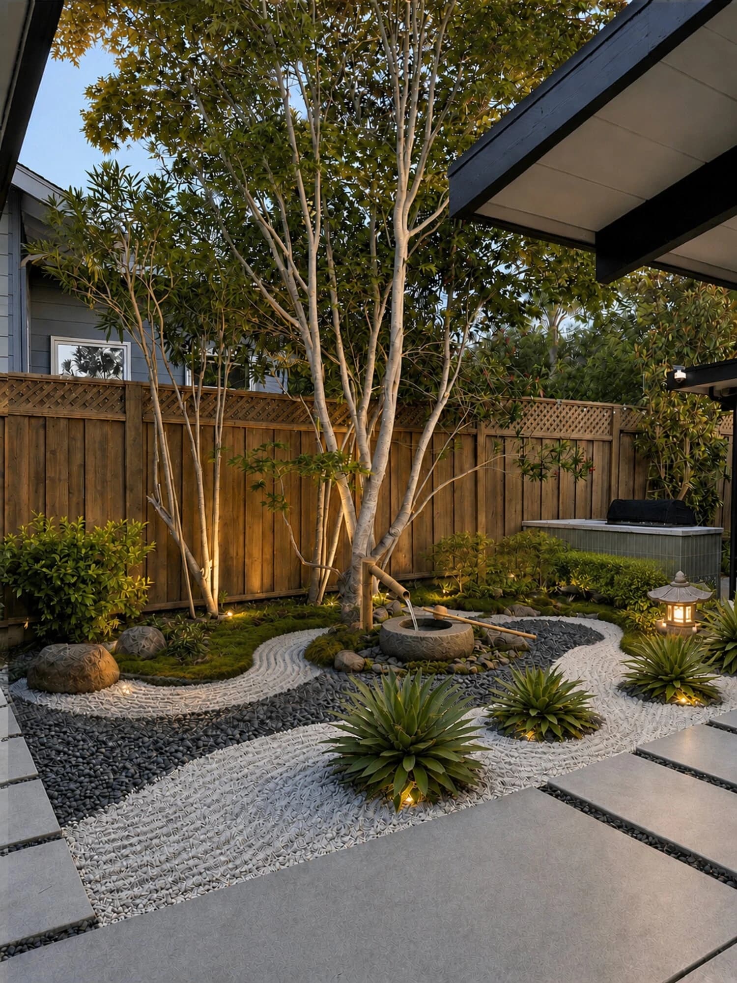 Compact courtyard design visualization