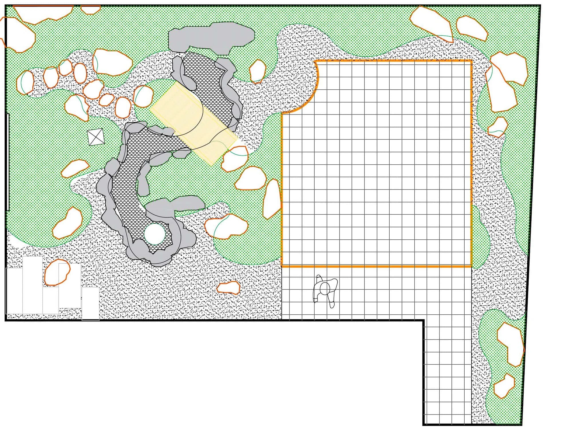 Design / Concept landscape plan.